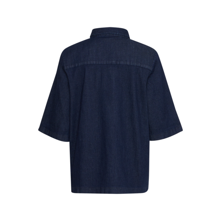 Frchicago skjorte - Mid blue denim