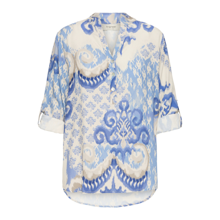 Fxillie bluse - Cashmere blue