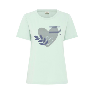 Frjeno t-shirt - Frosty green