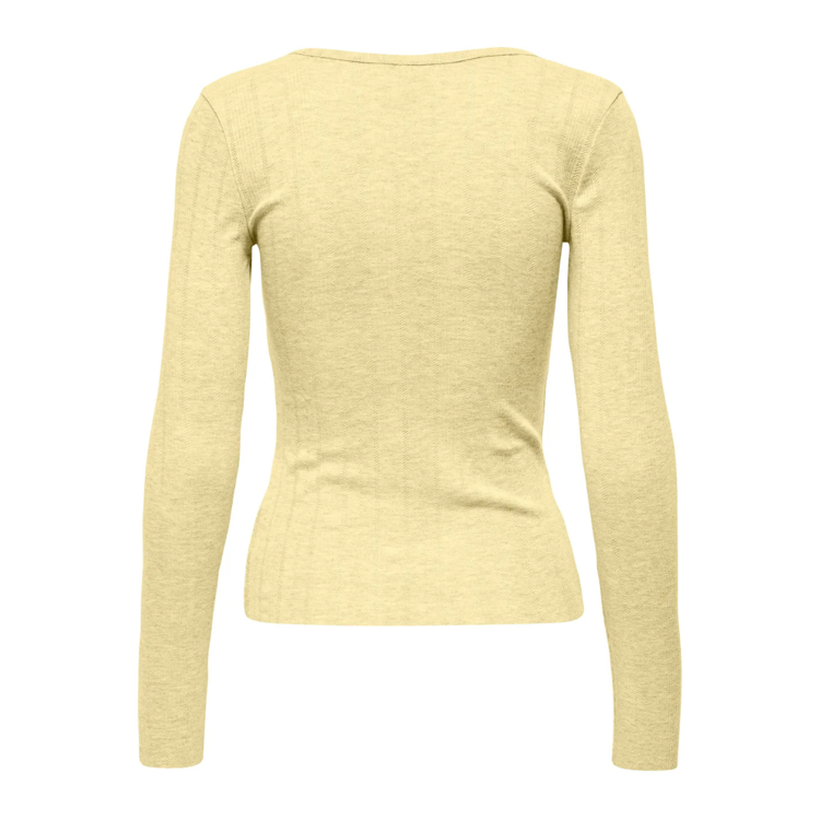 Onltenna bluse - Pastel yellow