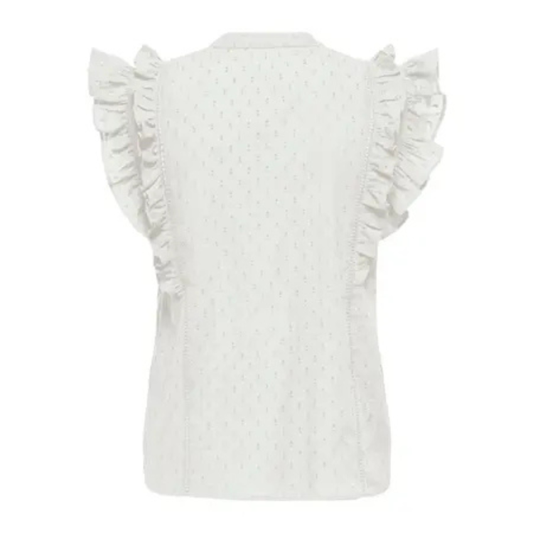 Onlraina top - Cloud dancer