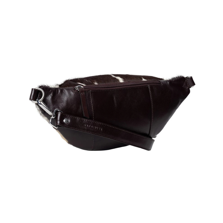 Jia bumbag - Brown/white
