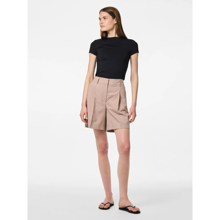 Pcfami shorts - Silver mink