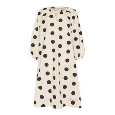 Lara kjole - Black dot