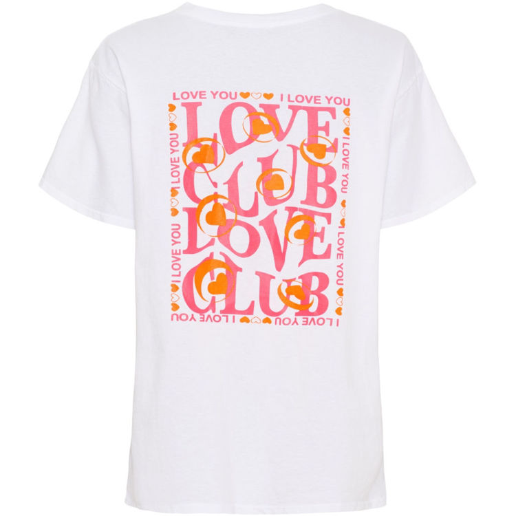 Mdcinge t-shirt - White/pink fluo