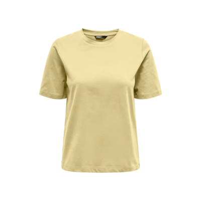 Onlonly t-shirt - Pastel yellow