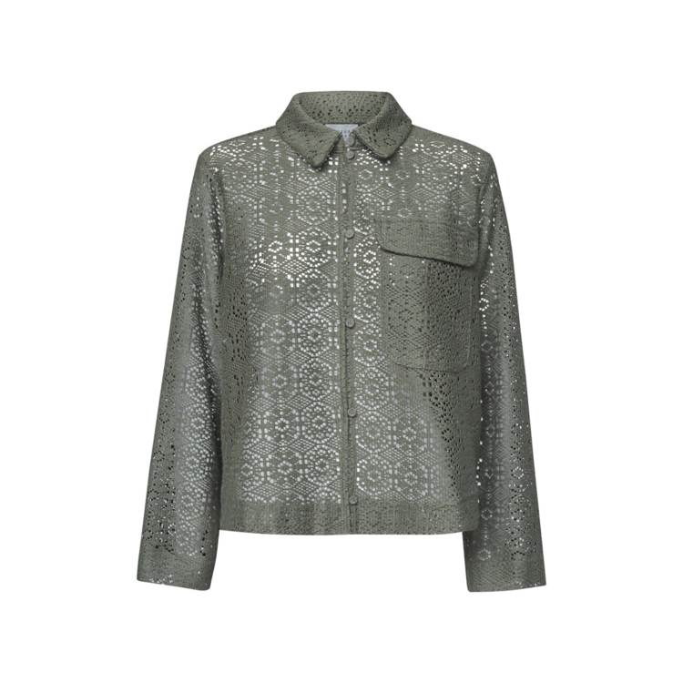 Elsia bluse - Khaki