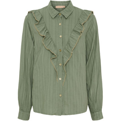 Mdclaurette skjorte - Military/beige
