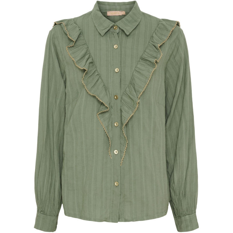 Mdclaurette skjorte - Military/beige