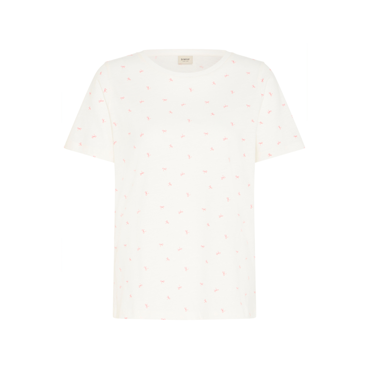 Frhazilia t-shirt - Blanc de blanc/cayenne art
