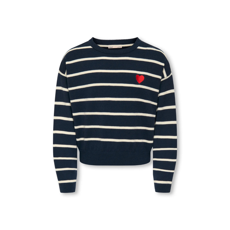 Kogamy strikbluse - Night sky/birch