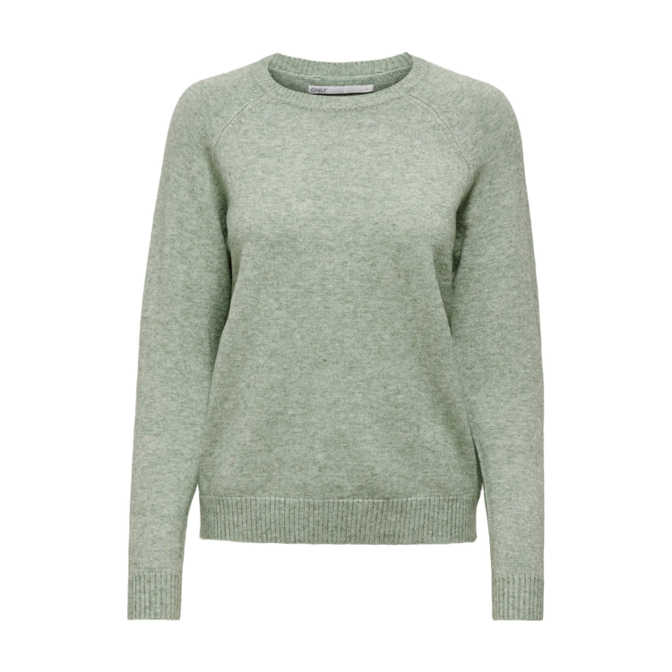Onllesly strik - Basil/w. melange