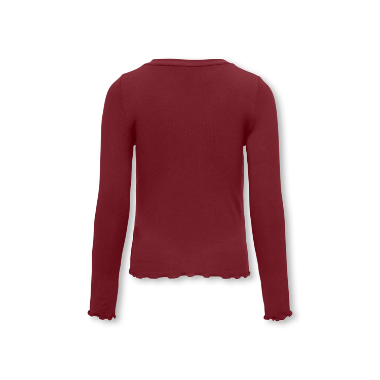 Kogamour l/s t-shirt - Cabernet