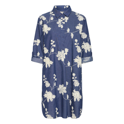 Frdarana kjole - Mid blue emb