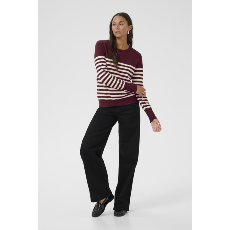 Kalizza strikbluse - Windsor/turtledove