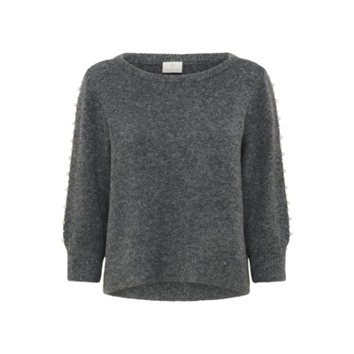 Kabetty strik - Grey melange