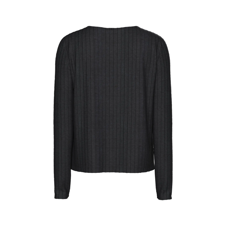 Pciris strikbluse - Black