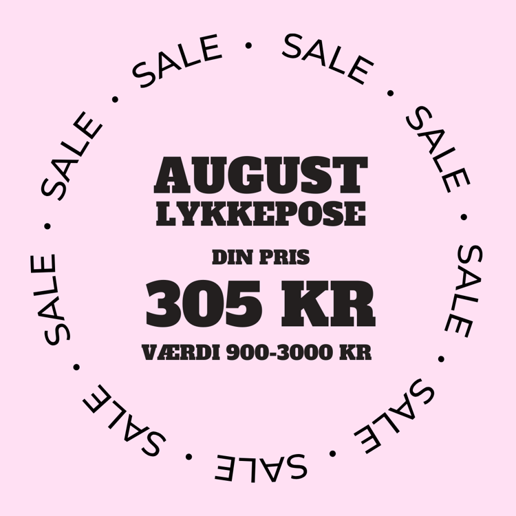 August lykkepose (værdi af 900-3000 kr.)