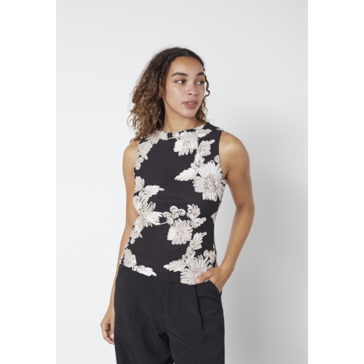 Sis top - Black/champange