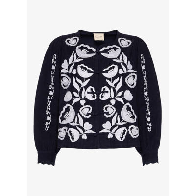 Kamma bluse - Navy