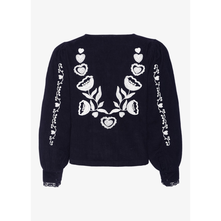 Kamma bluse - Navy