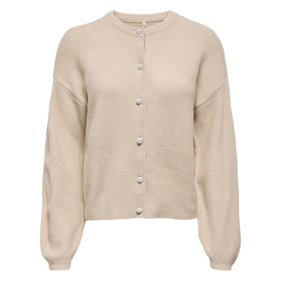 Onlisabella cardigan - Pumice stone/mleange