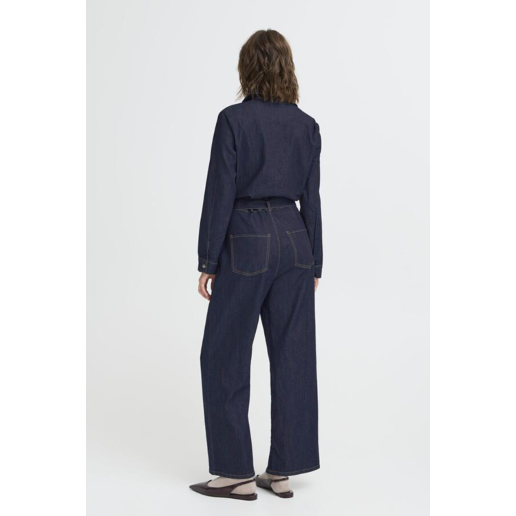 Frchicago buksedragt - Raw blue denim
