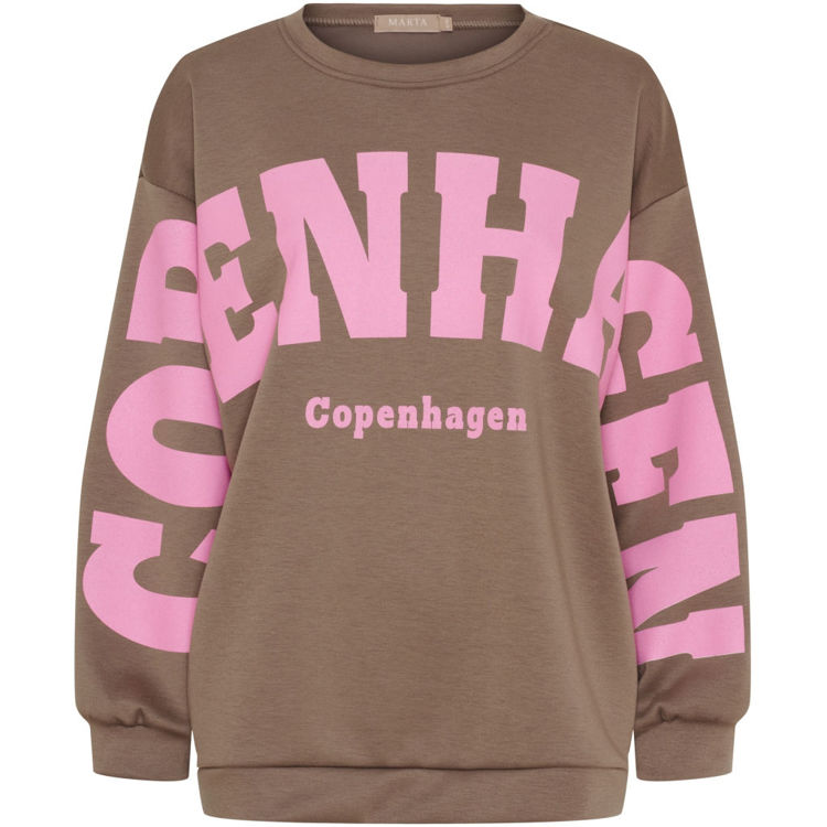 Mdchibiscus sweatbluse - Beige