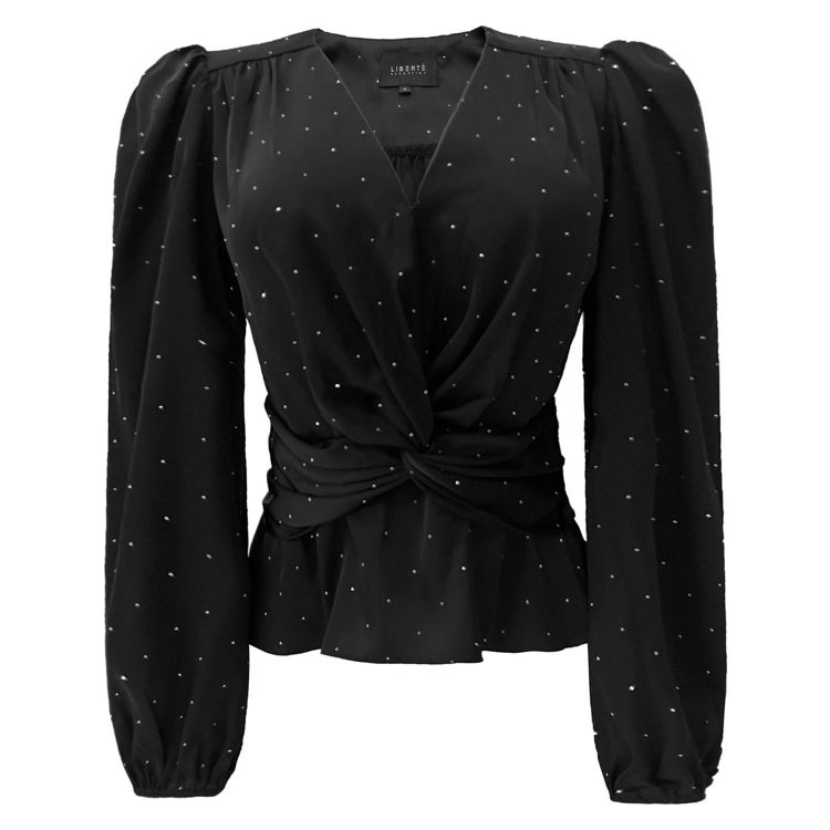 Tiki bluse - Black diamond