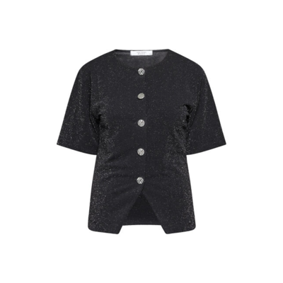 Gevela top - Black/silver