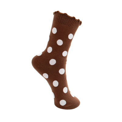 Bcmaike strømpe - Mocca dot