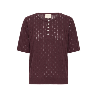 Frpointella bluse - Fudge