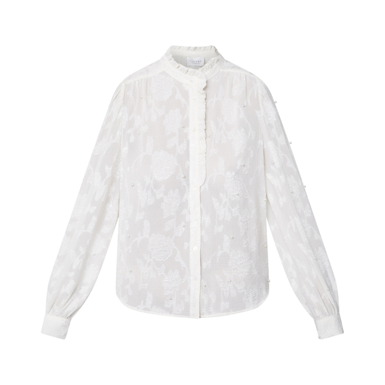 Virsa skjorte - Cream/pearl