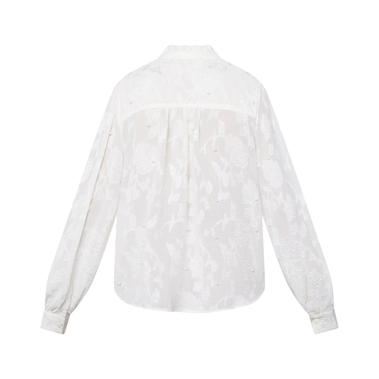 Virsa skjorte - Cream/pearl