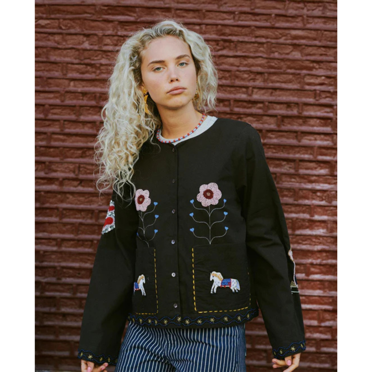 Emmy skjorte - Fudge