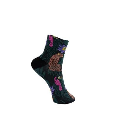 Bcelke strømpe - Bottle green