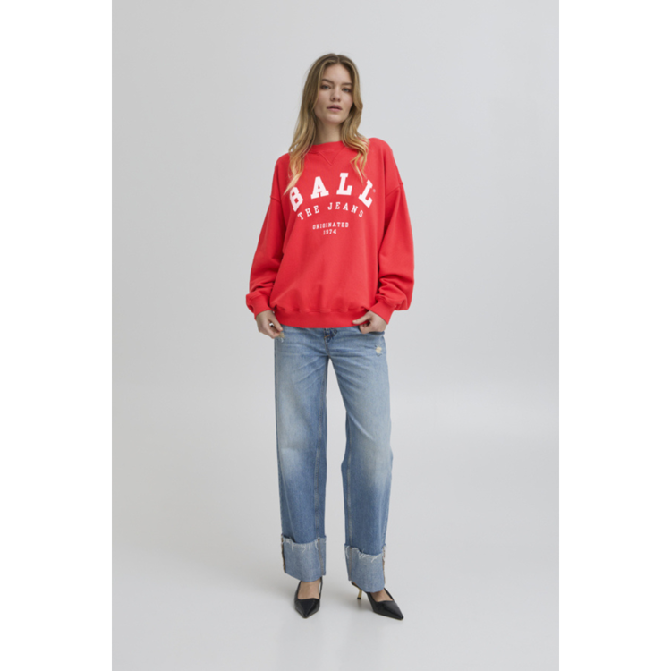 Bamaldini sweat - Chinese red