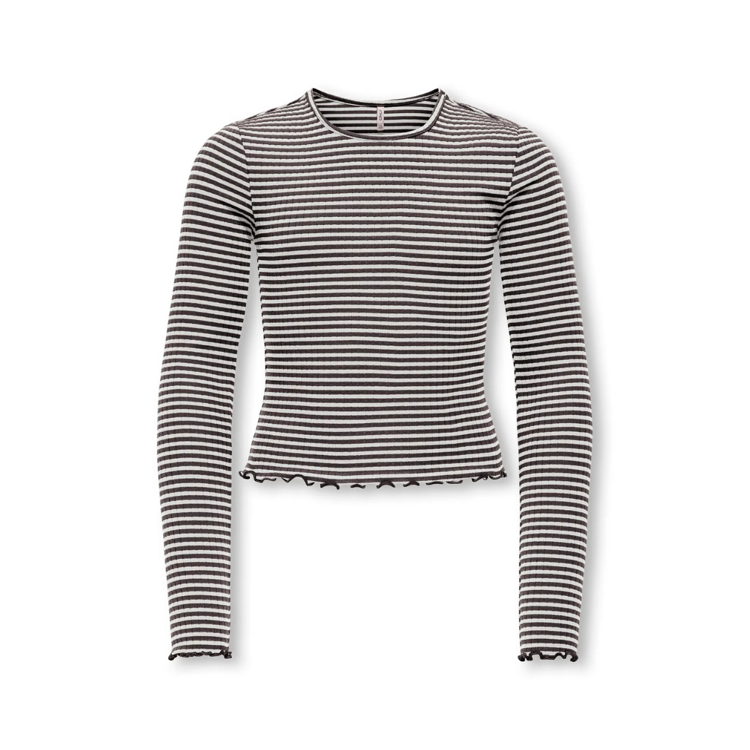 Kogdixi bluse - Black/cloud dancer