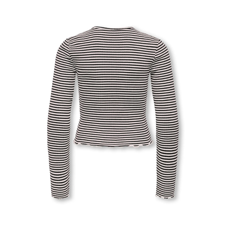 Kogdixi bluse - Black/cloud dancer