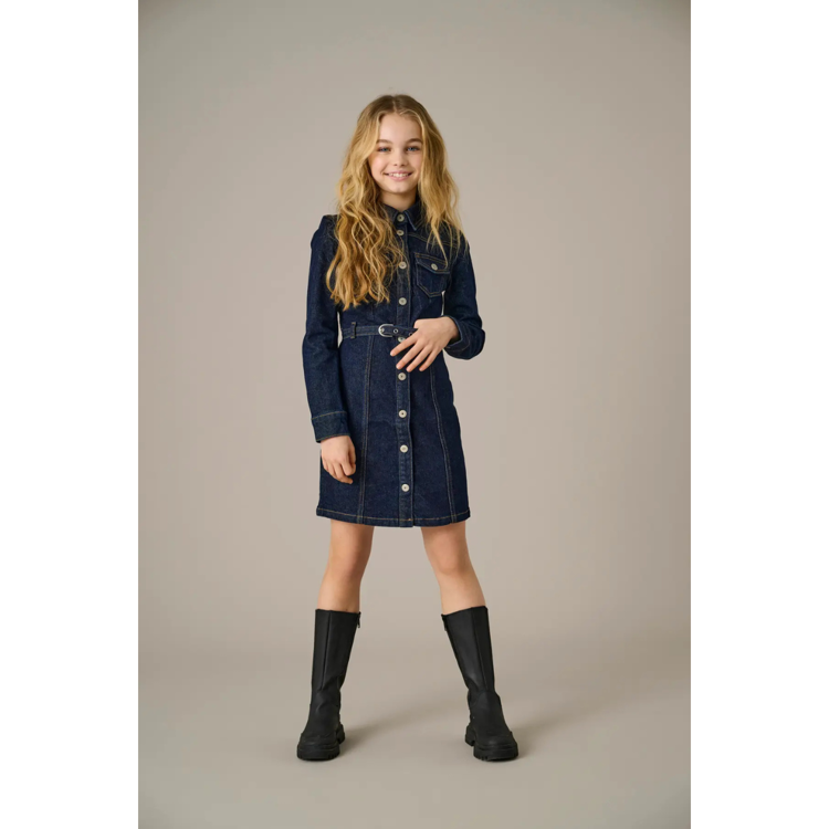 Kogmyth kjole - Dark blue denim/rinse