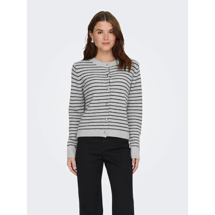 Onlchester cardigan -  Light grey melange