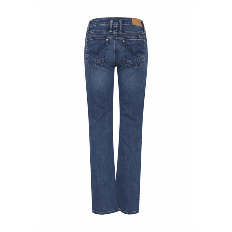 Pzanett jeans - Medium blue denim